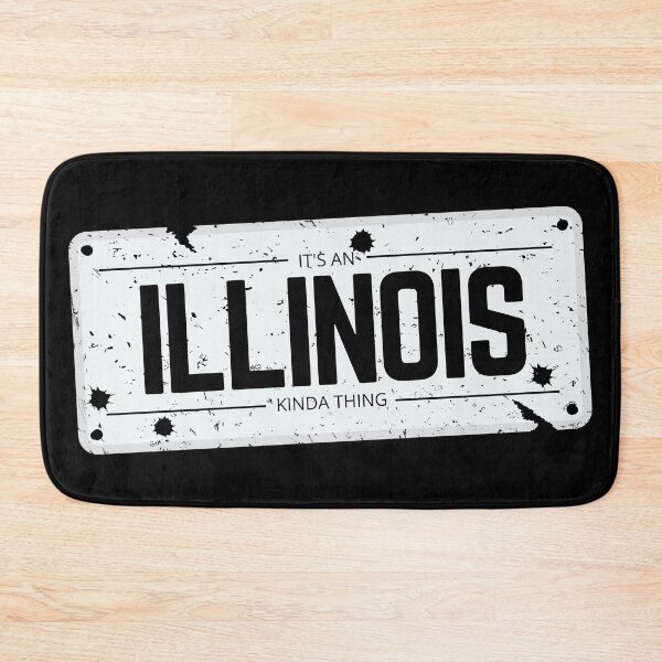 Item preview, Its an ILLINOIS kinda thing number plate distressed designed and sold by 133DandC.