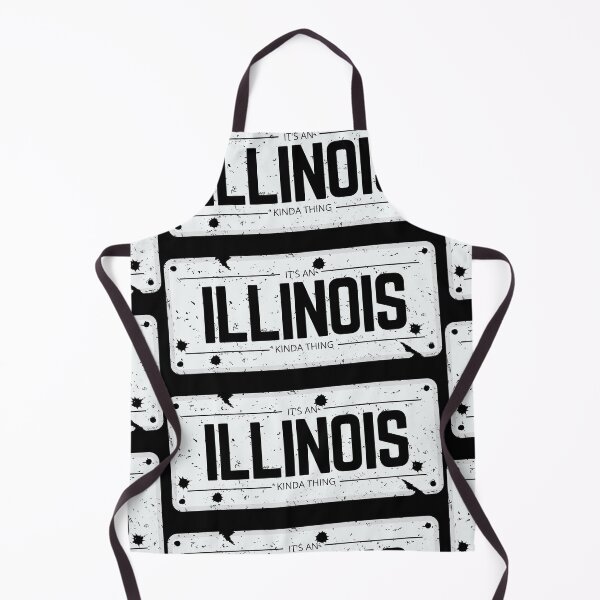 Item preview, Its an ILLINOIS kinda thing number plate distressed designed and sold by 133DandC.