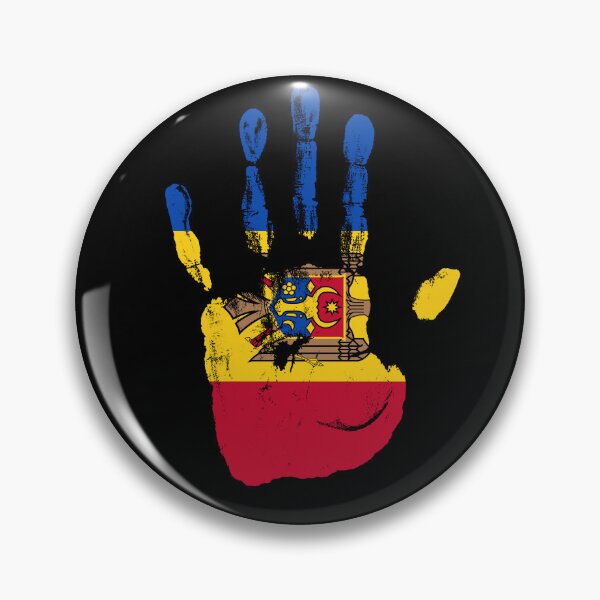Item preview, Hand Moldova Flag Palm designed and sold by rafaeltto.