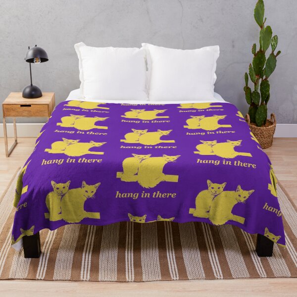 Item preview, Hang in there (double cats) designed and sold by IrisAndSeb.