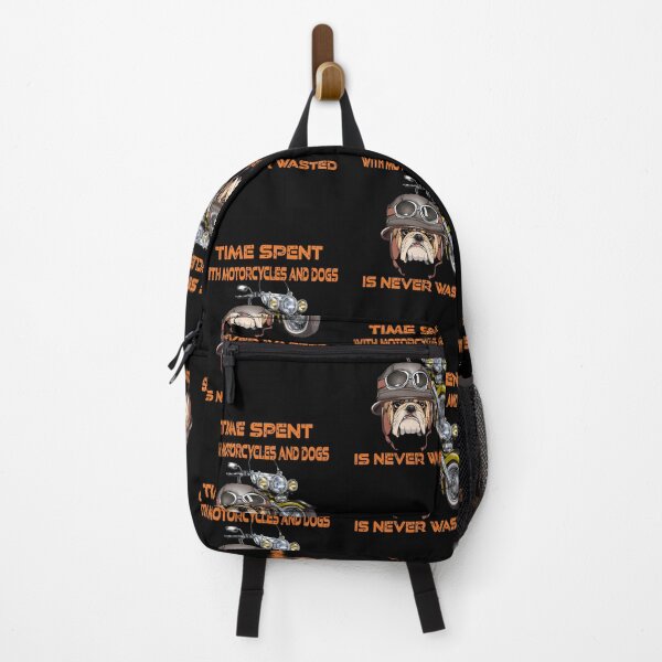 Item preview, Time Spent With Motorcycles And Dogs Is Never Wasted designed and sold by david parry.