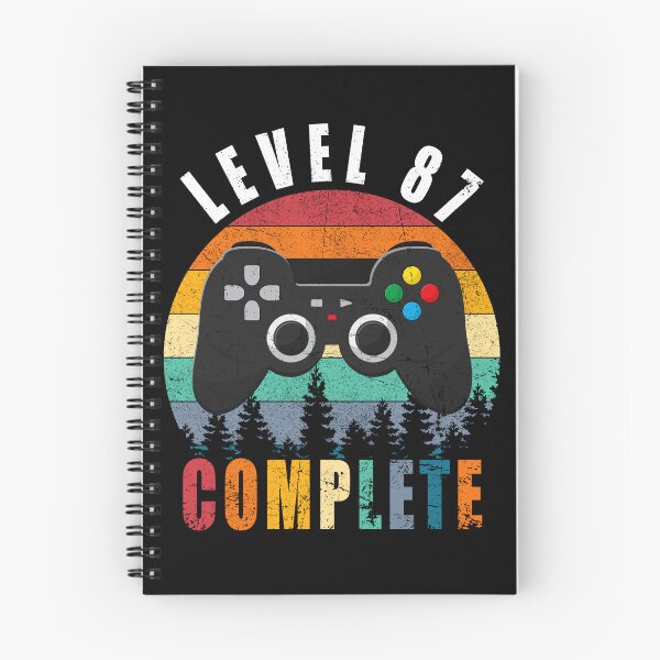 Item preview, Level 87 Complete Retro Vintage 87th Birthday Gift For Gamer designed and sold by PansyBoyd.