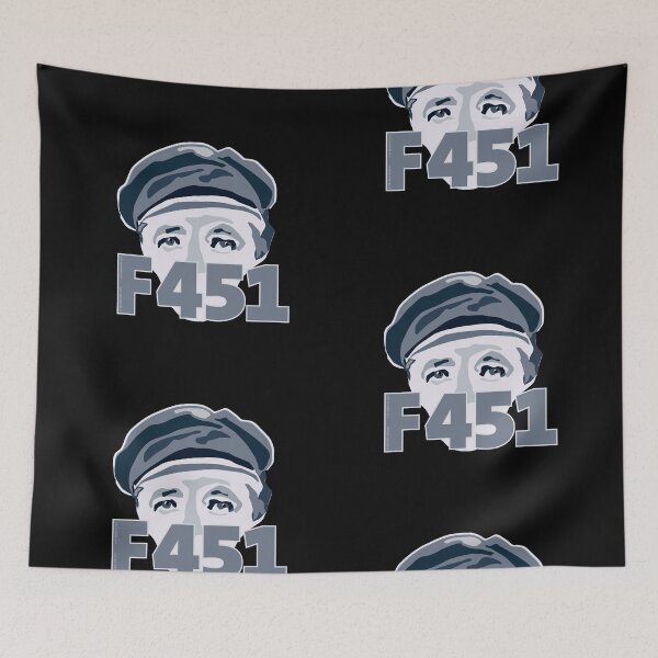 Item preview, Fahrenheit 451 – What do knowledge, experience, opinions count? - F_451-07 designed and sold by Brunhilde1001.