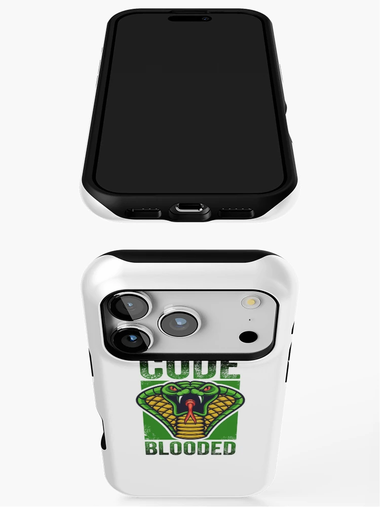 Thumbnail 3 of 4, iPhone Case, CODE BLOODED Javascript Python coder designed and sold by w1ckerman.