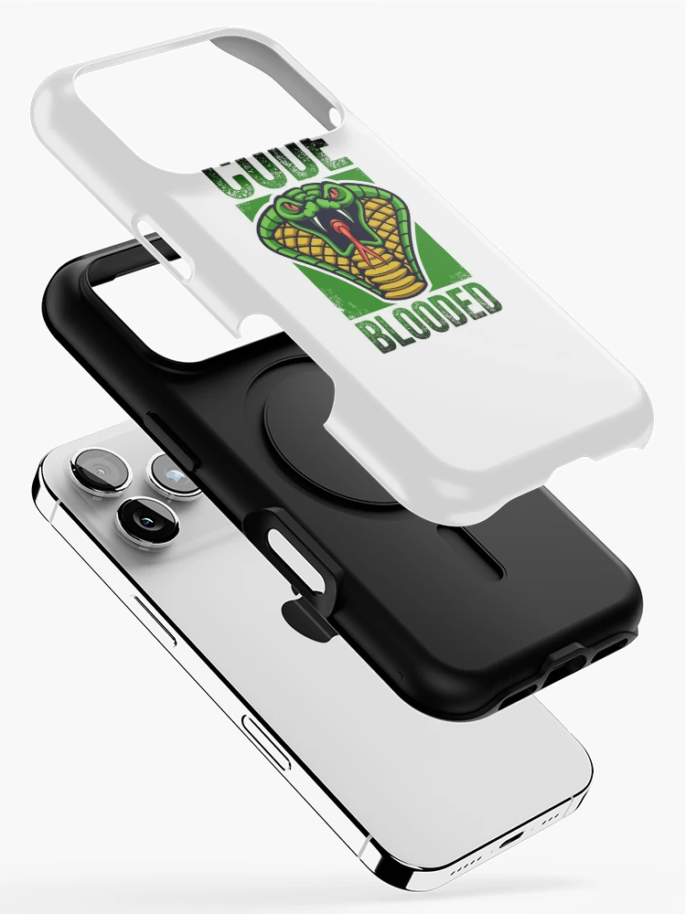 Thumbnail 2 of 4, iPhone Case, CODE BLOODED Javascript Python coder designed and sold by w1ckerman.
