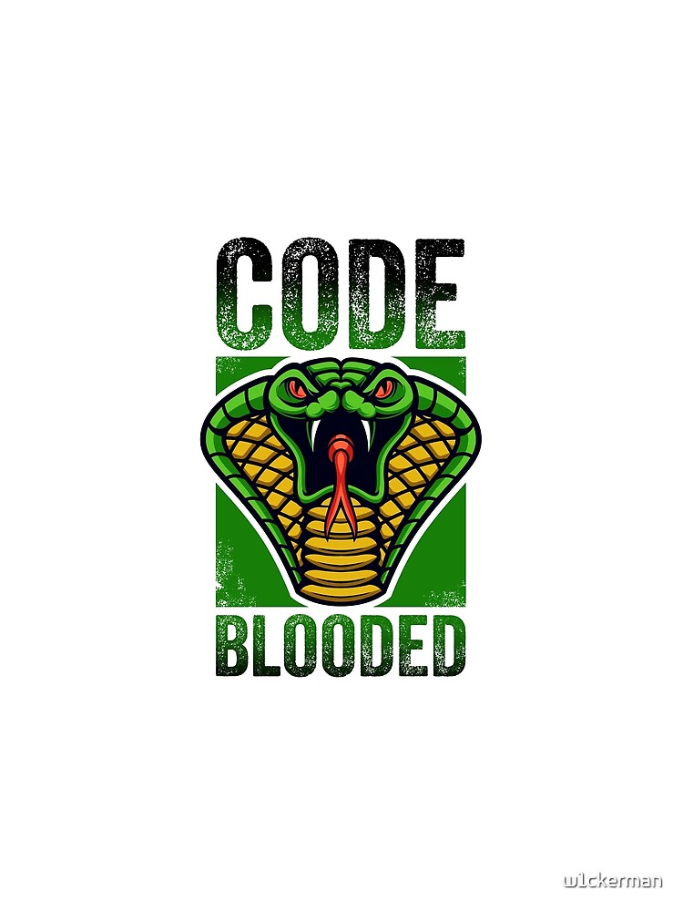 Thumbnail 4 of 4, Graphic T-Shirt, CODE BLOODED Javascript Python coder  designed and sold by w1ckerman.