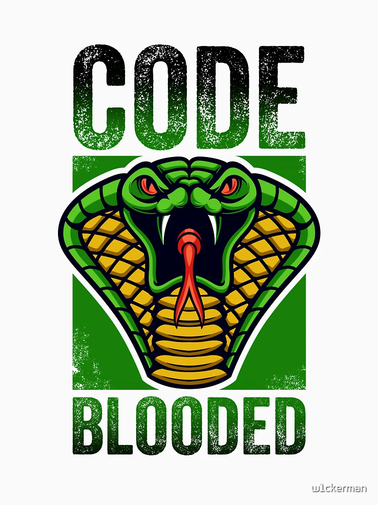 Thumbnail 6 of 6, Pullover Hoodie, CODE BLOODED Javascript Python coder  designed and sold by w1ckerman.