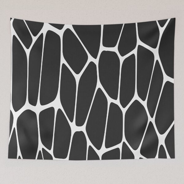 Item preview, Big Black and White Abstract Shapes designed and sold by Pavnud.