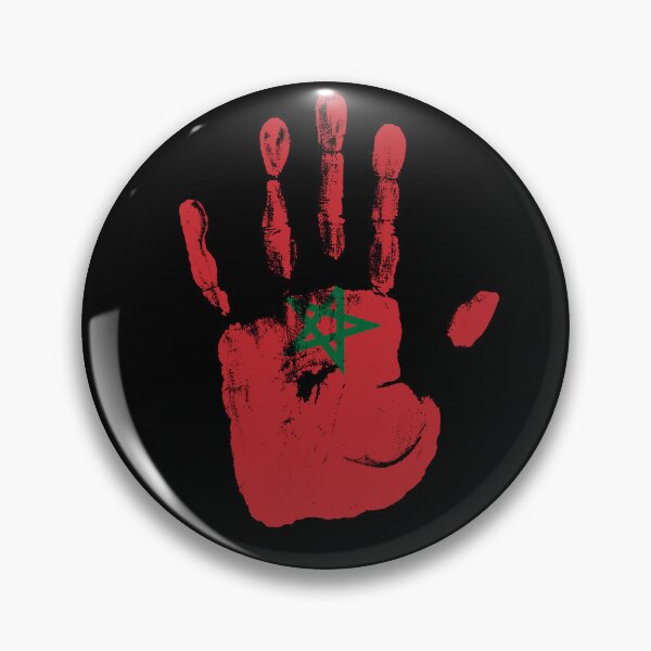 Artikelvorschau, Hand Morocco Flag Palm entworfen und verkauft von rafaeltto.