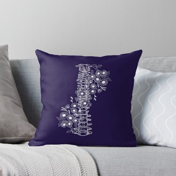 Item preview, Floral Spinal Cord Human Spine Flower Skull  designed and sold by TurtleRide.