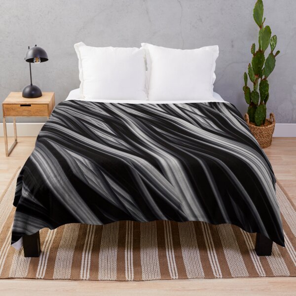 Item preview, Brush Abstract Black And White designed and sold by Pratik Dodiya.
