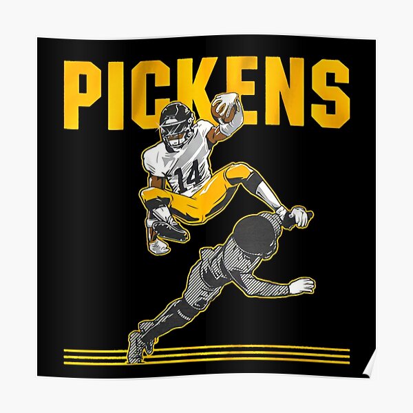 Rinkha George Pickens Football Paper Poster Steelers 3 Hoodie