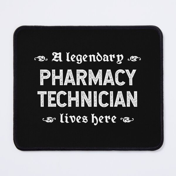 Item preview, A Legendary Pharmacy Technician Lives Here designed and sold by TimespunThreads.
