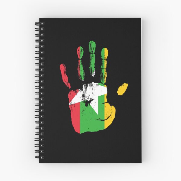 Item preview, Hand Myanmar Flag Palm designed and sold by rafaeltto.