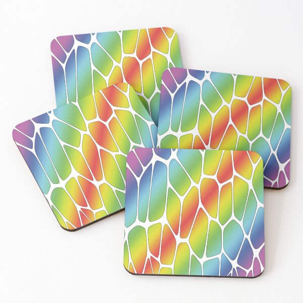 Item preview, Big Rainbow Abstract Shapes designed and sold by Pavnud.