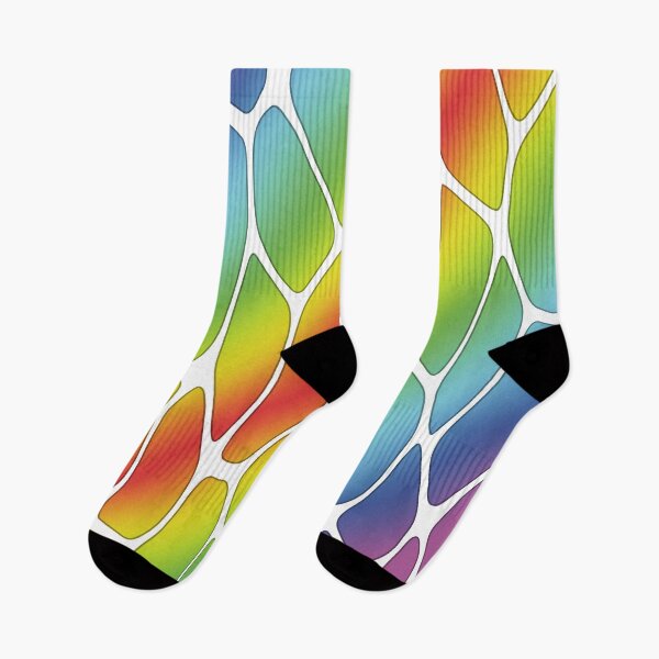 Item preview, Big Rainbow Abstract Shapes designed and sold by Pavnud.