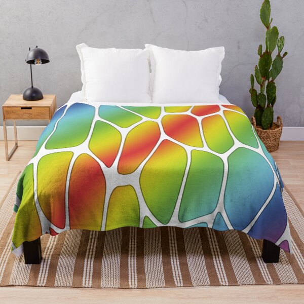 Item preview, Big Rainbow Abstract Shapes designed and sold by Pavnud.