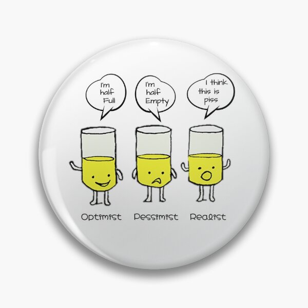 Item preview, Optimist, Pessimist & Realist designed and sold by UrTshirt.