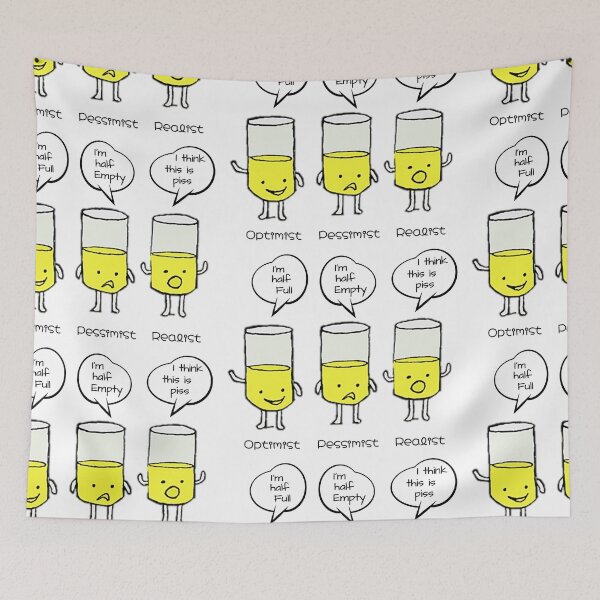 Item preview, Optimist, Pessimist & Realist designed and sold by UrTshirt.