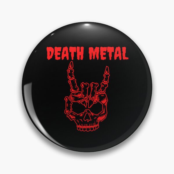 Item preview, Death Metal Punk Skull For Heavy Metal Band And Rock Metal Band As A Death Metal Band designed and sold by Funwithmusic.