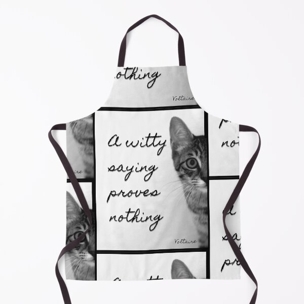 Item preview, A witty saying proves nothing. Voltaire designed and sold by LifeWisdom.
