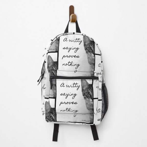 Item preview, A witty saying proves nothing. Voltaire designed and sold by LifeWisdom.