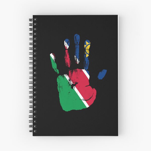 Item preview, Hand Namibia Flag Palm designed and sold by rafaeltto.