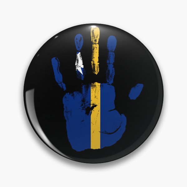 Item preview, Hand Nauru Flag Palm designed and sold by rafaeltto.