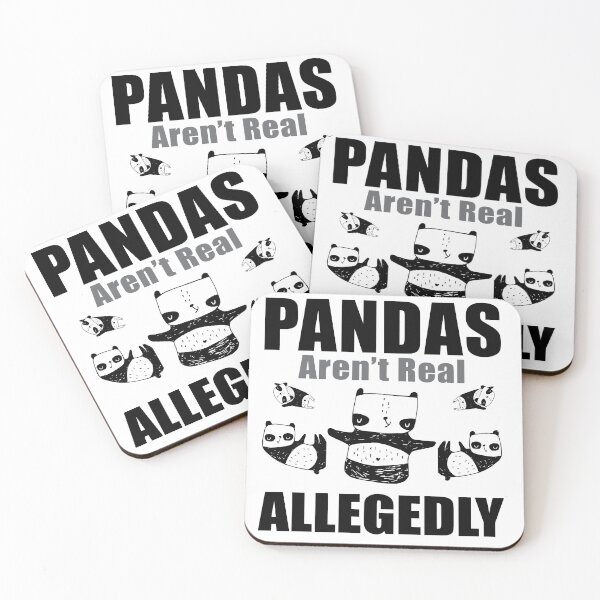 Item preview, Pandas aren't real allegedly t-shirt and more.... designed and sold by TaraGbear.