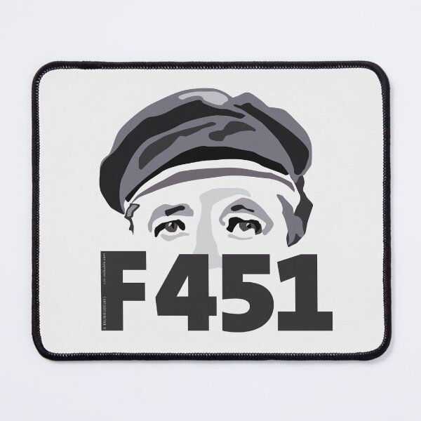 Item preview, Fahrenheit 451 – What do knowledge, experience, opinions count? - F_451-10 designed and sold by Brunhilde1001.
