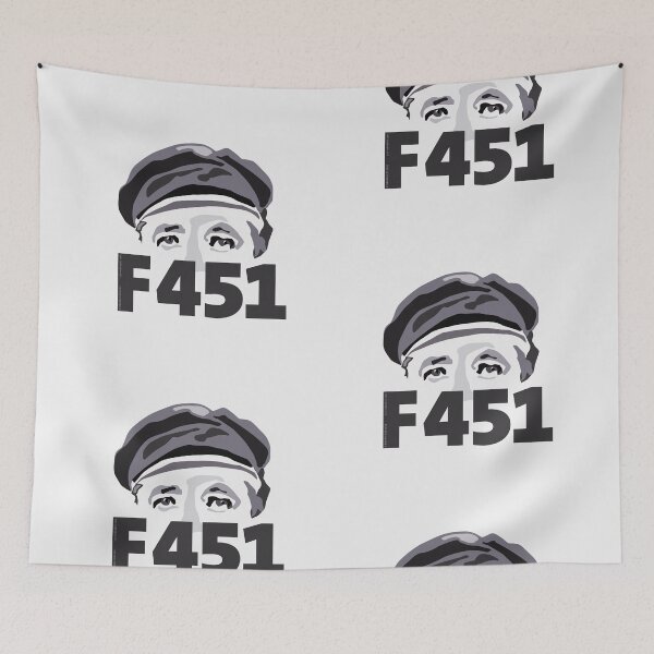 Item preview, Fahrenheit 451 – What do knowledge, experience, opinions count? - F_451-10 designed and sold by Brunhilde1001.