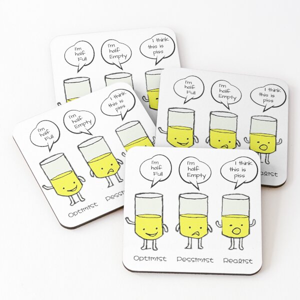 Item preview, Optimist, Pessimist & Realist designed and sold by UrTshirt.