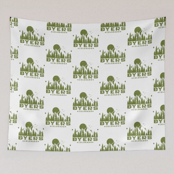 Item preview, Byers Colorado Mountain Souvenir designed and sold by Home-Spirit.