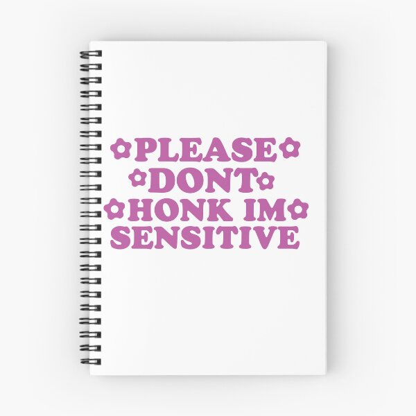Item preview,  Please Don't Honk, I'm SENSITIVE . Funny Bumper . designed and sold by Every Pet  Shirts.