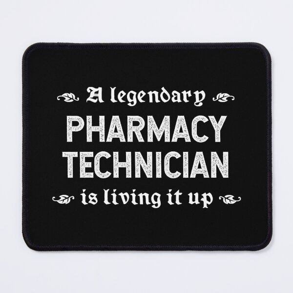 Item preview, A Legendary Pharmacy Technician Is Living It Up designed and sold by TimespunThreads.