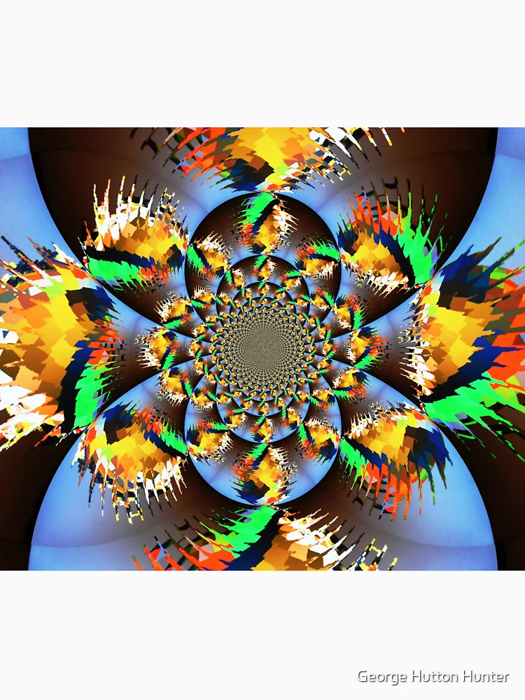 Thumbnail 4 of 4, Racerback Tank Top, Exploding designed and sold by George Hutton Hunter.