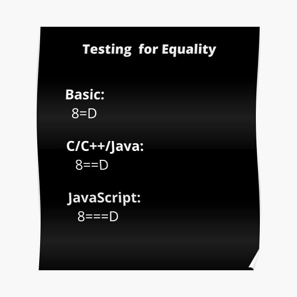 "JavaScript code meme" Poster for Sale by ArtisPrints | Redbubble