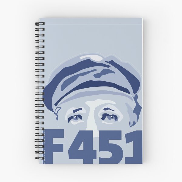 Item preview, Fahrenheit 451 – What do knowledge, experience, opinions count? - F_451-09 designed and sold by Brunhilde1001.
