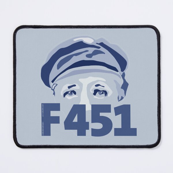 Item preview, Fahrenheit 451 – What do knowledge, experience, opinions count? - F_451-09 designed and sold by Brunhilde1001.