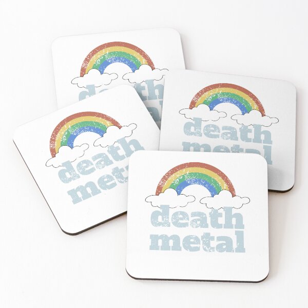 Item preview, Death Metal Rainbow For Heavy Metal Band And Rock Metal Band As A Death Metal Band designed and sold by Funwithmusic.