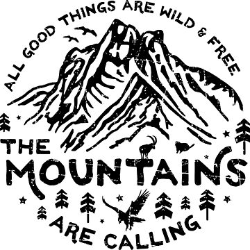 Artwork thumbnail, Mountains are Calling by posay
