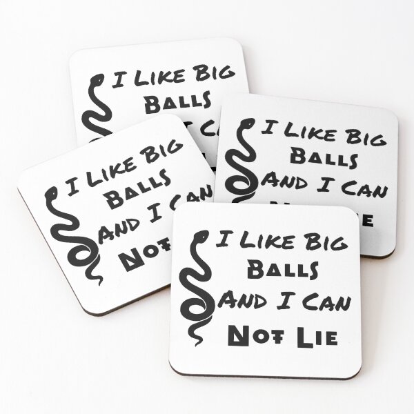 Item preview, I Like Big Balls and I Can Not Lie - Funny Ball Python Design  designed and sold by LovenLaughter.