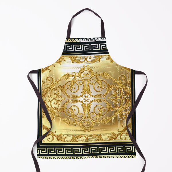 Item preview, Ornate Baroque Gold Black Greek Keys Meander designed and sold by Yiorgos Designs.