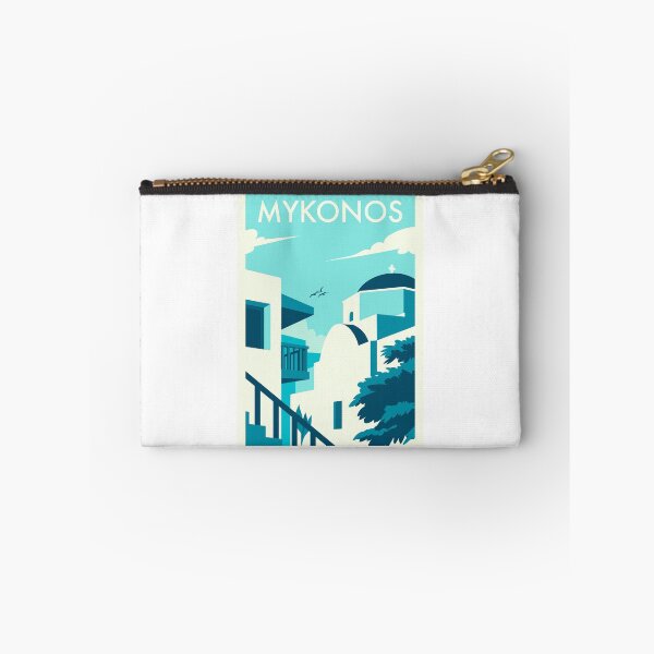 Item preview, Greek Aegean Island of Mykonos Poster designed and sold by Happy Puppy Print On Demand.