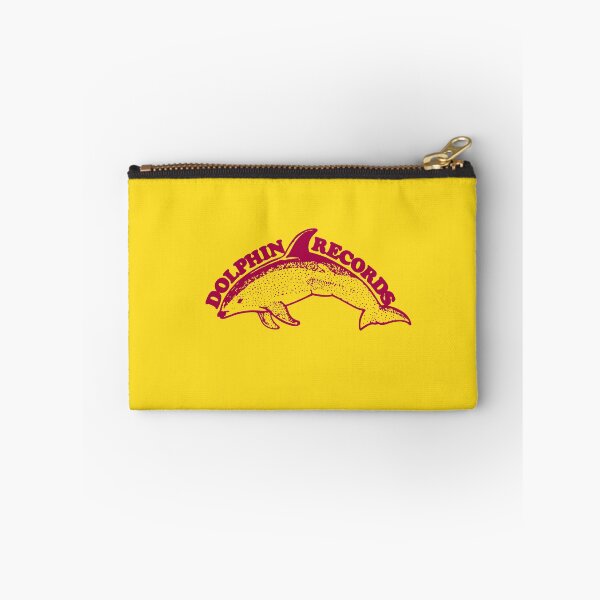Item preview, Dolphin Records - burgundy print designed and sold by Irish-Nostalgia.