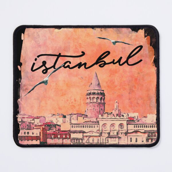 Item preview, istanbul galata tower designed and sold by Diginft Universe.