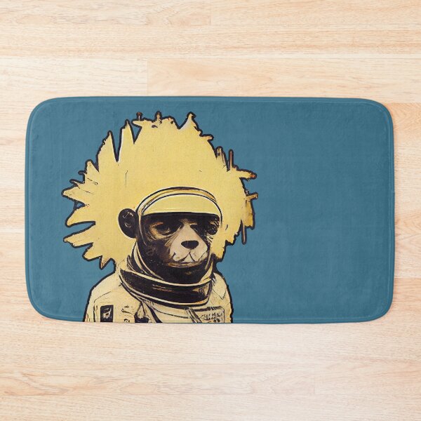 Item preview, Grafitti of a monkey as astronaut designed and sold by hamptidampti.