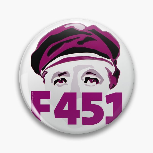 Item preview, Fahrenheit 451 – What do knowledge, experience, opinions count? - F_451-02 designed and sold by Brunhilde1001.