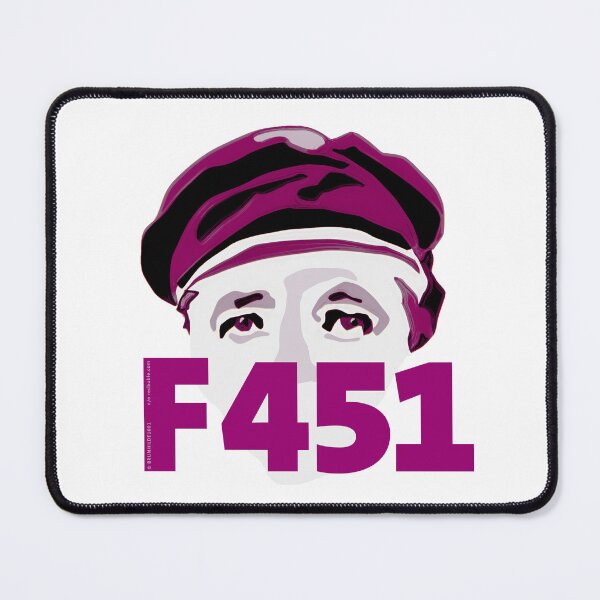 Item preview, Fahrenheit 451 – What do knowledge, experience, opinions count? - F_451-02 designed and sold by Brunhilde1001.