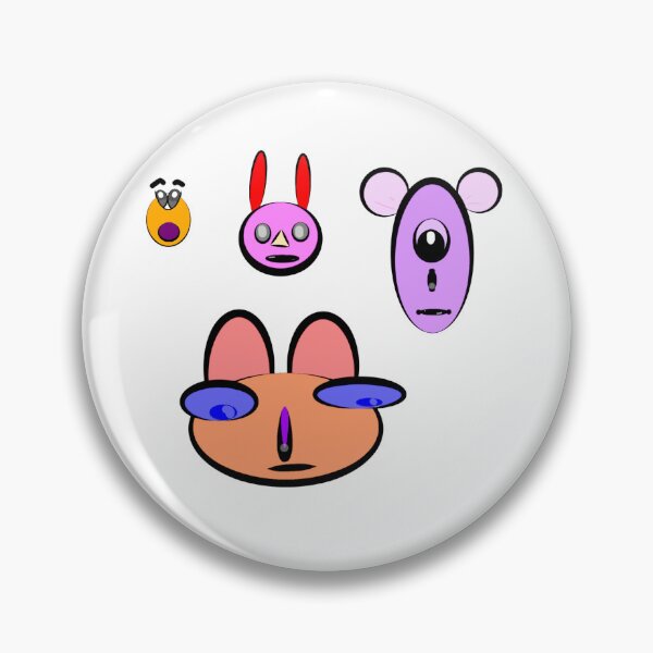 Item preview, spooky scared cartoon characters  designed and sold by Nnone.
